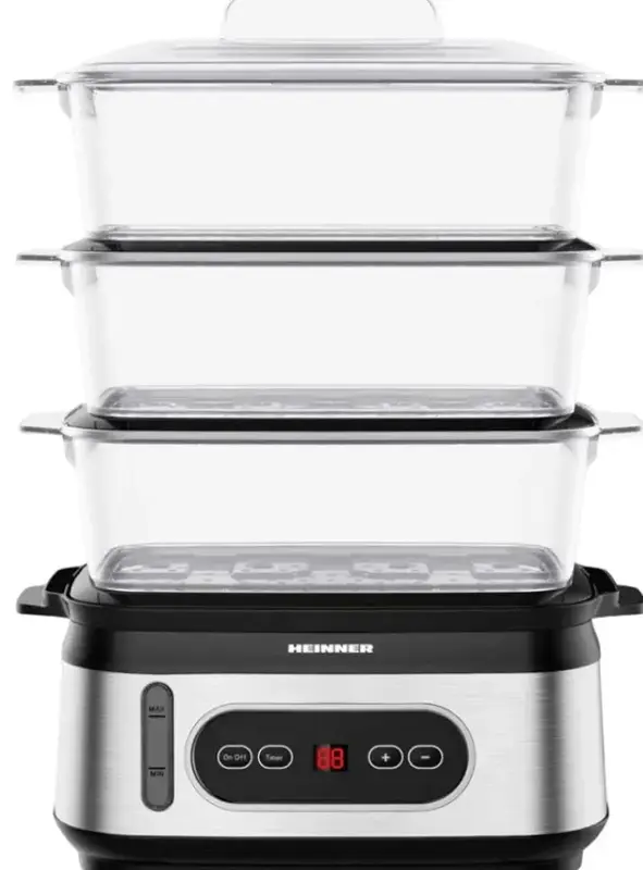 Пароварка HEINNER HSA-D950SS - фото - №0