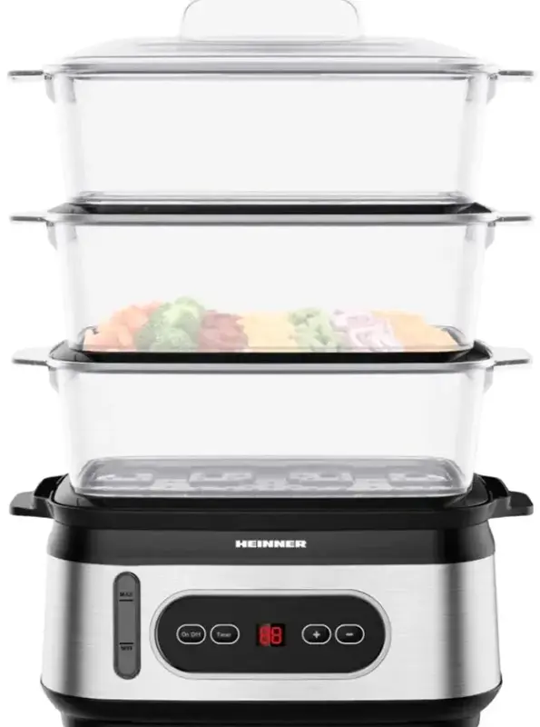 Пароварка HEINNER HSA-D950SS - фото - №1