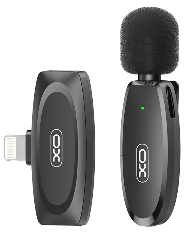 Мікрофон петличний XO MKF08B Black (MKF08B.black) - фото - №1