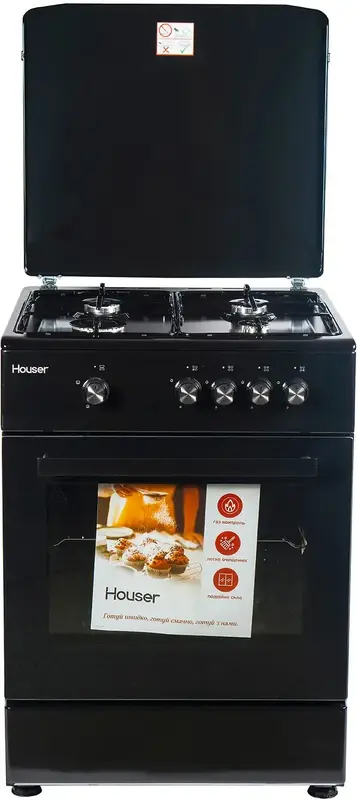 Плита газова Houser FSG 6201 B фото