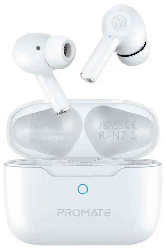 TWS навушники Promate ProPods White (propods.white) - фото - №0