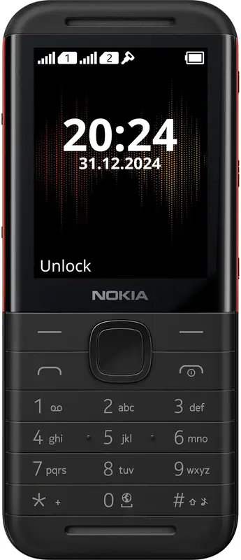 Nokia 5310 DS 2024 (Black-Red) - фото - №0
