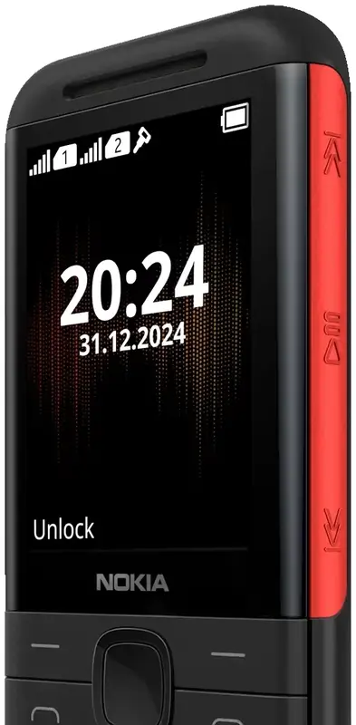 Nokia 5310 DS 2024 (Black-Red) - фото - №2