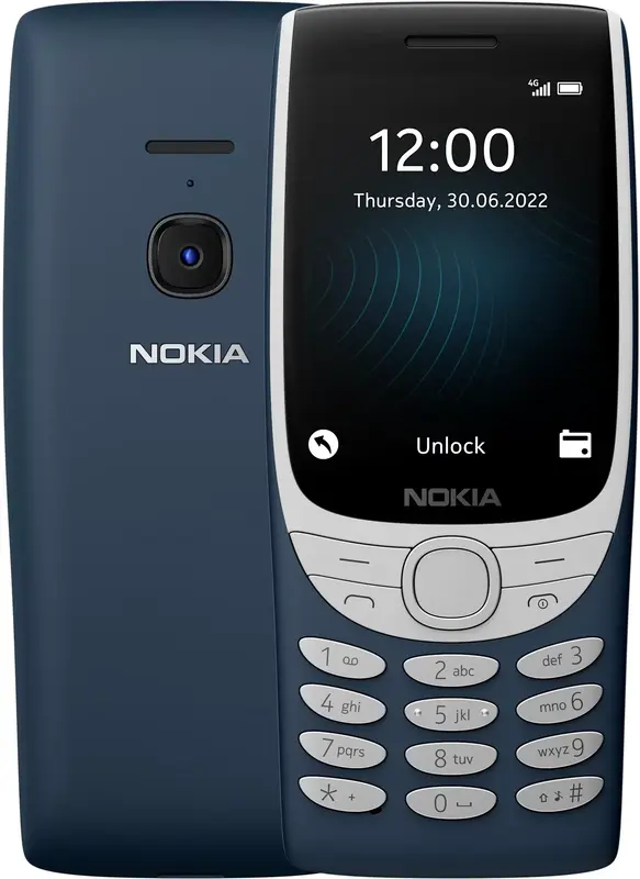 Nokia 8210 DS 4G (Blue) - фото - №6
