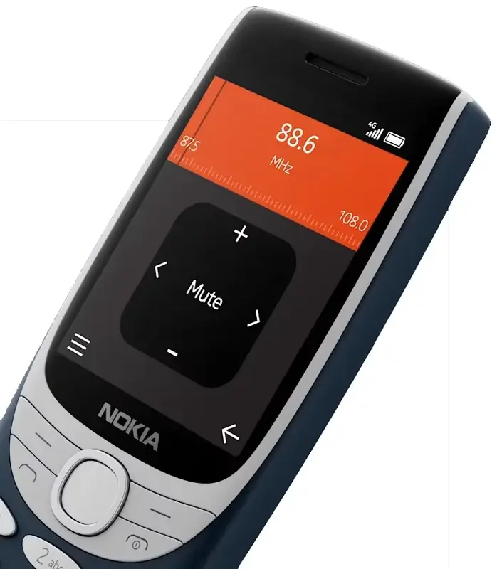 Nokia 8210 DS 4G (Blue) - фото - №4