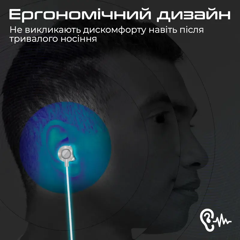 Наушники Promate Vibe-LT White (vibe-lt.white) - фото - №3