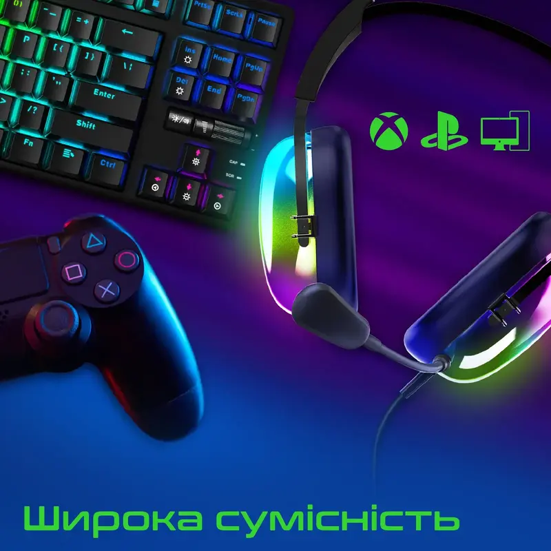 Навушники Vertux Sirius 7.1 USB Black (sirius.black) - фото - №6