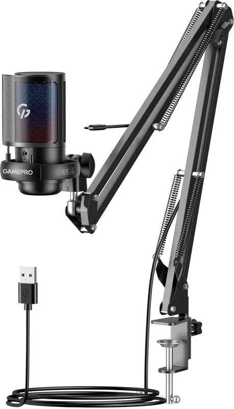 Микрофон Gamepro UGM145B Black - фото - №0