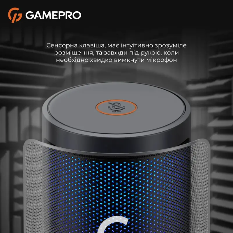 Микрофон Gamepro UGM145B Black - фото - №1