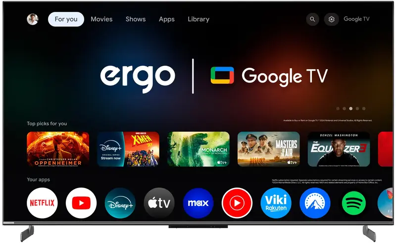 Телевизор ERGO 55MQ95 Game PRO фото
