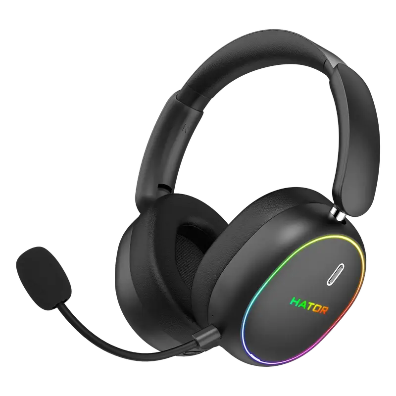 Игровая гарнитура HATOR Phoenix 2 Wireless (ESH40) Black фото