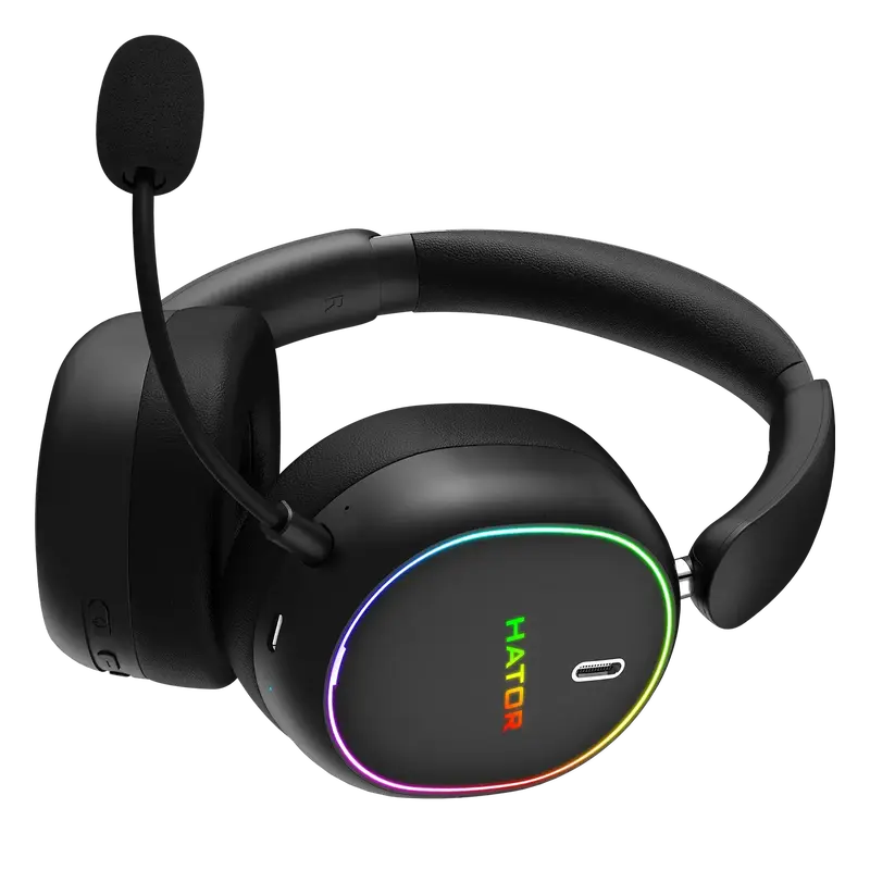 Игровая гарнитура HATOR Phoenix 2 Wireless (ESH40) Black фото