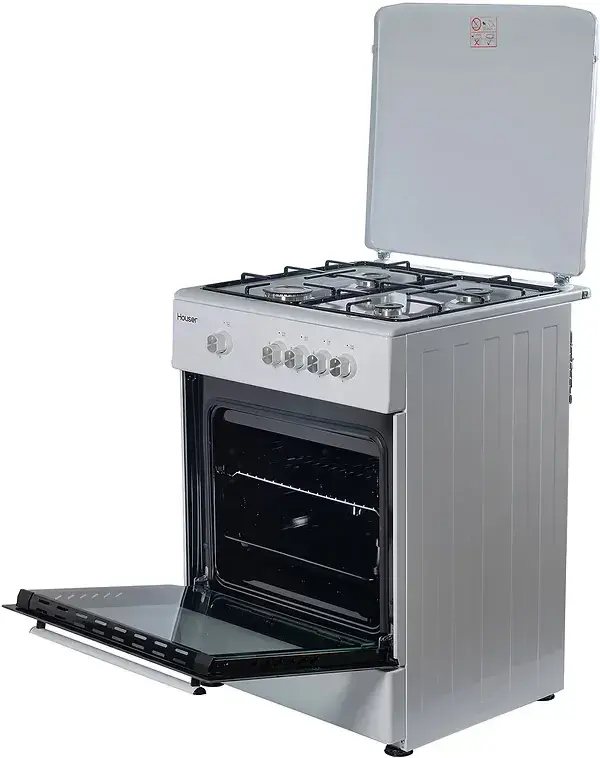 Плита газова Houser FSG 6201 W - фото - №5