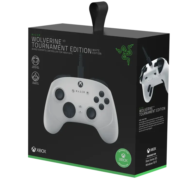 Геймпад RAZER Wolverine V3 TE, white (RZ06-05210200-R3M1) - фото - №7