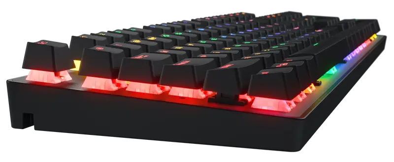 Клавіатура механічна HATOR Icefall Mecha Rainbow (HTK104UA) Black - фото - №4