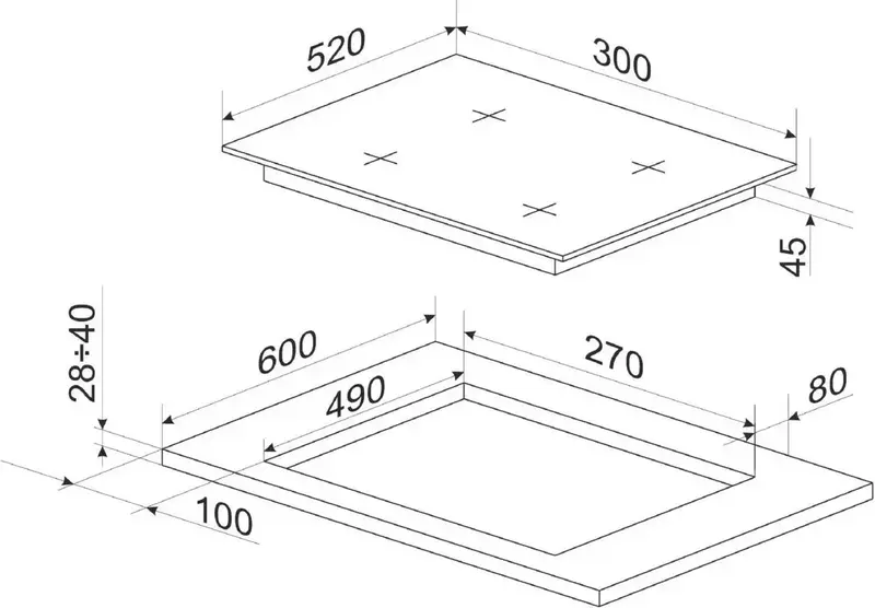 Варильна поверхня газова Domino HANSA BHKS310300 - фото - №5