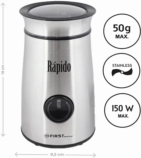 Кавомолка First Austria FA-5485-3 - фото - №3