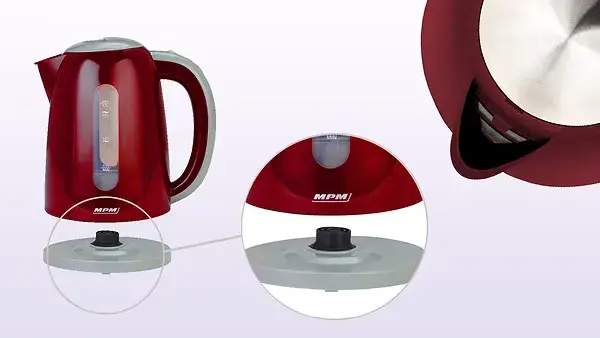 Електрочайник MPM, MCZ-85/B2 - фото - №1