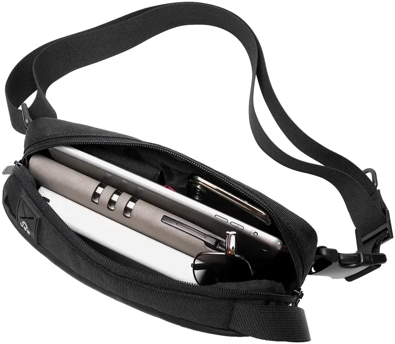 Сумка слінг Arctic Hunter GXB00131 (Black) - фото - №4