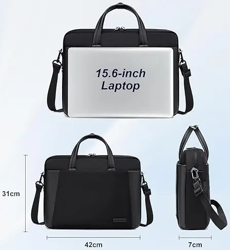 Сумка для ноутбука Arctic Hunter GWB00848 (Black) - фото - №4