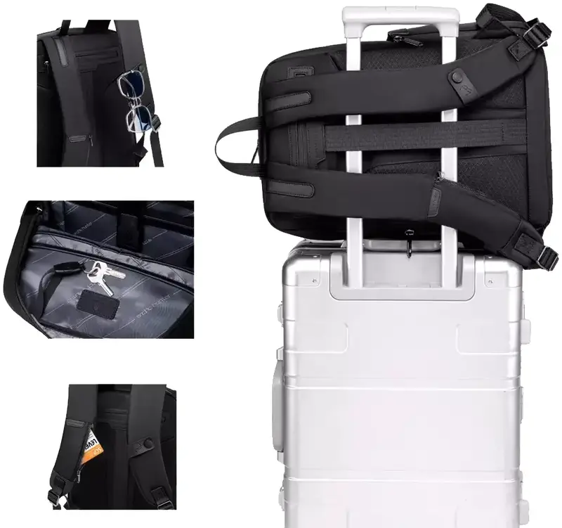 Рюкзак Arctic Hunter B00811 (Black) - фото - №4