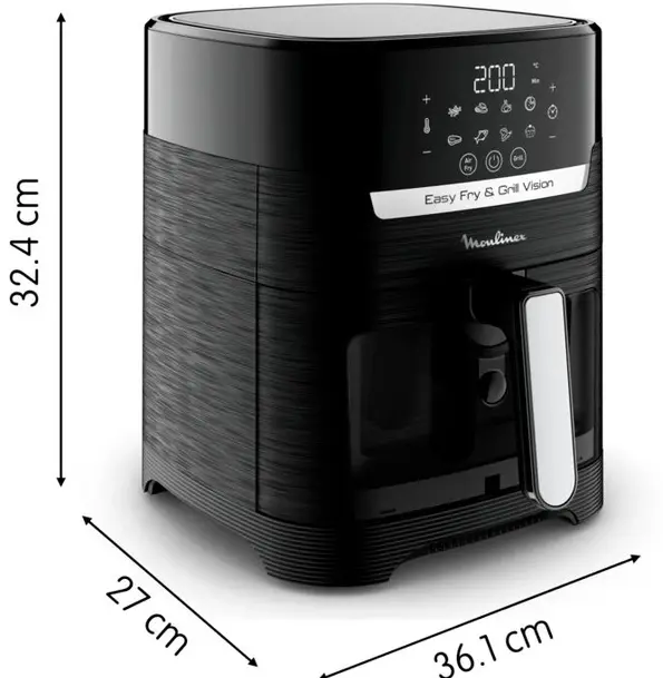 Мультипечь Moulinex Easy Fry&Grill Window EZ506820 - фото - №3