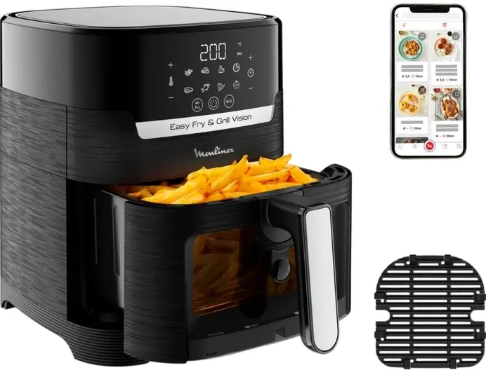 Мультипечь Moulinex Easy Fry&Grill Window EZ506820 - фото - №2