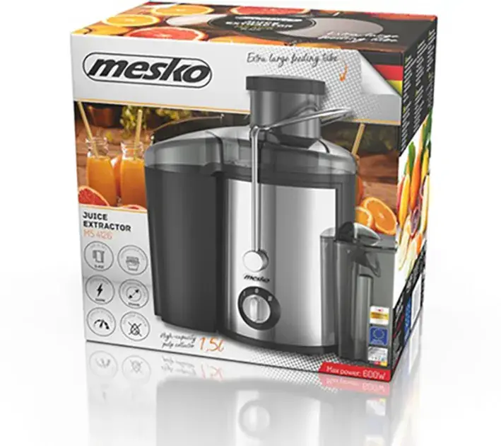 Соковижималка Mesko MS 4126 grey - фото - №9