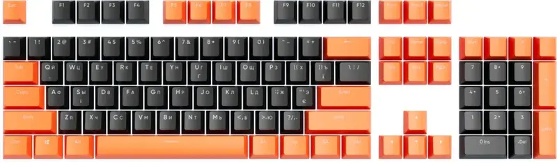 Змінні кейкапи Dark Project KS-43 (DP-KS-0043) - фото - №0