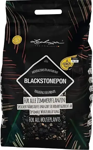 Субстрат Lechuza с биоуглем BLACKSTONE PON 6 л 19555 - фото - №0