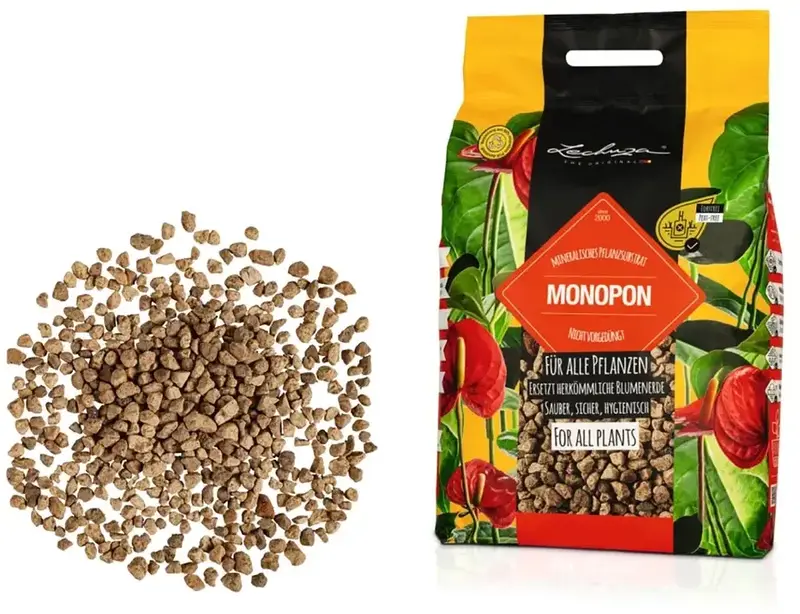 Субстрат Lechuza монокомпонентний MONO PON 6 л 19549 - фото - №1