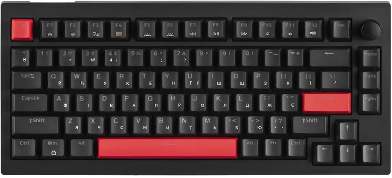 Клавиатура проводная Keychron Brown Lemokey X4 84Key Black фото