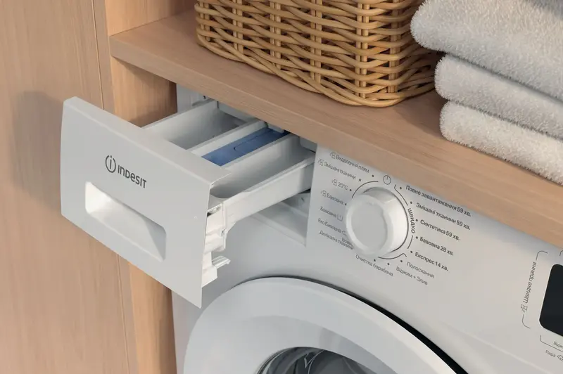 Стиральная машина INDESIT фронтальная, 6кг, 1000, A+++, 44.6см, белый, IM600MYTIMEUA - фото - №6