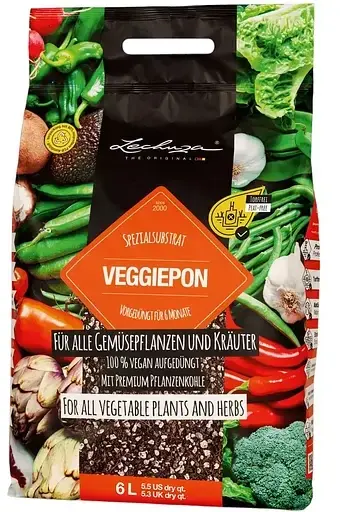 Субстрат Lechuza для овочів VEGGIE-PON 6 л 19591 - фото - №0