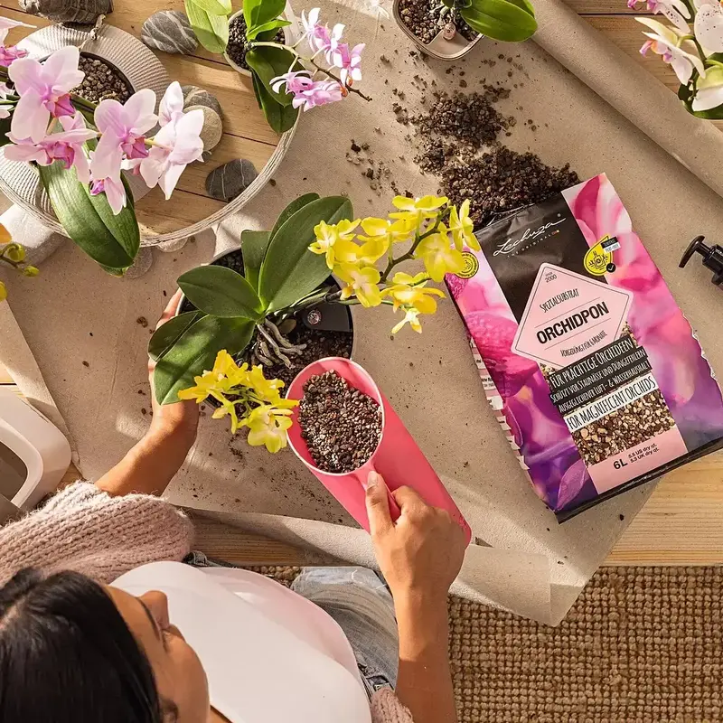 Субстрат Lechuza для орхiдей ORCHIDPON 3л 19580 - фото - №3