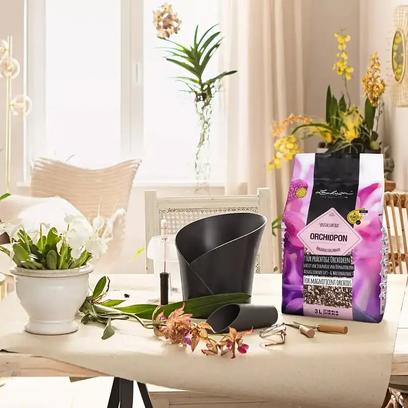 Субстрат Lechuza для орхiдей ORCHIDPON 3л 19580 - фото - №2