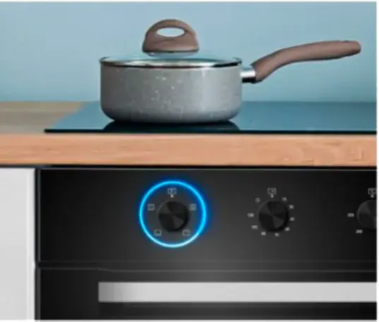 Духова шафа електрична HEINNER HBO-M654G-GBK - фото - №2