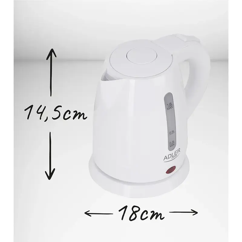 Електрочайник Adler AD 1272 - фото - №4