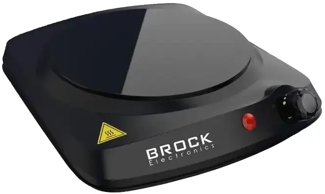 Плита настольная электрическая BROCK HPI 3001 BK - фото - №1