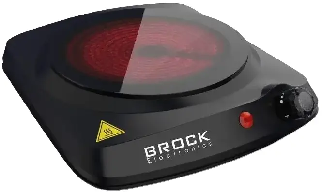 Плита настольная электрическая BROCK HPI 3001 BK - фото - №2