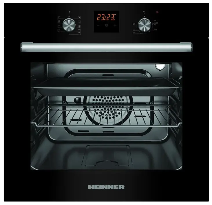 Духова шафа електрична HEINNER HBO-S569LDTGC-GBK - фото - №0