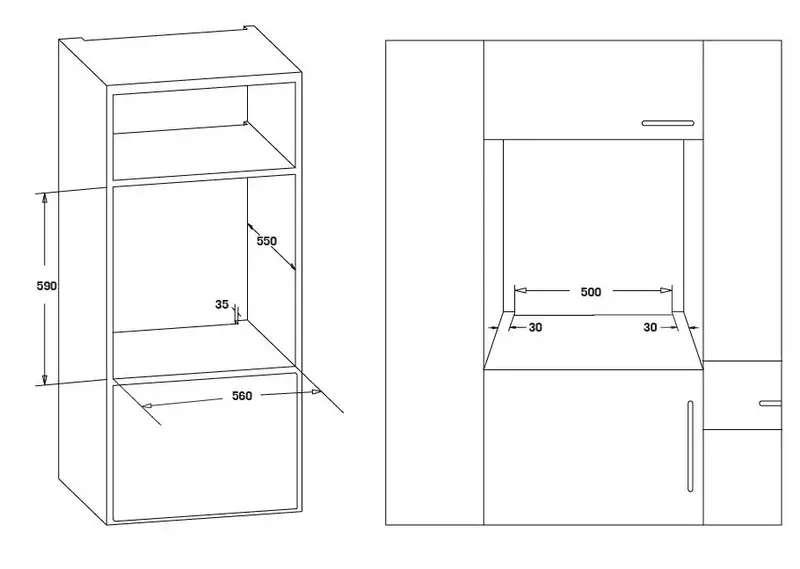 Духова шафа електрична HEINNER HBO-S569LDTGC-GBK - фото - №4