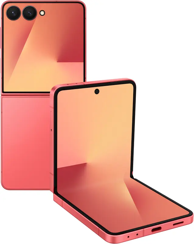 Samsung Galaxy Flip7 F766B 12/256GB Coraled (SM-F766BZRGSEK) - фото - №3