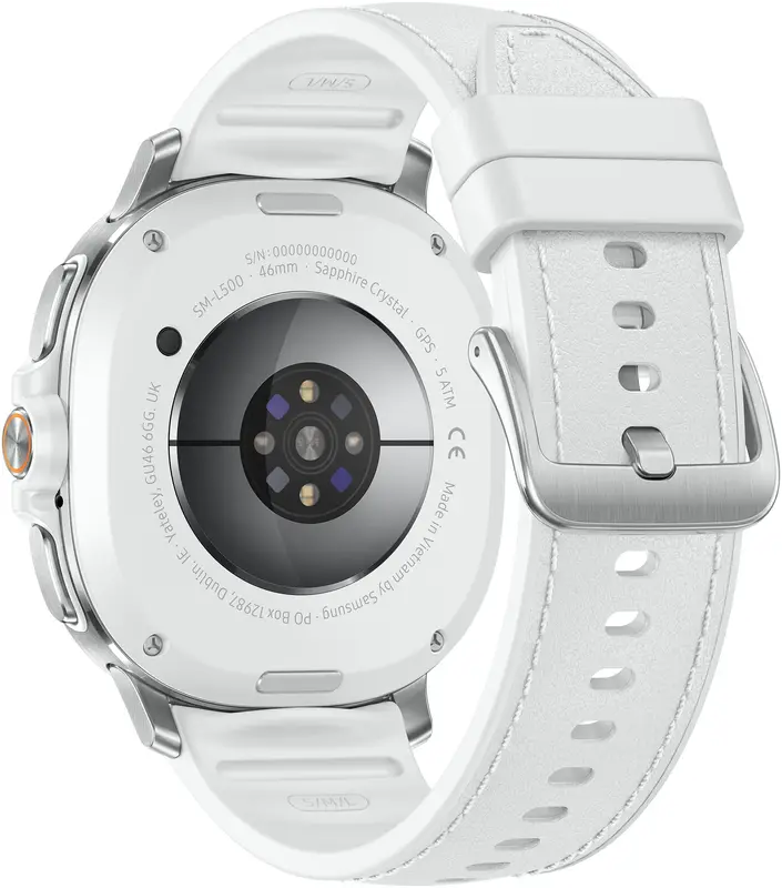 Смарт-годинник Samsung Galaxy Watch8 Classic White - фото - №3