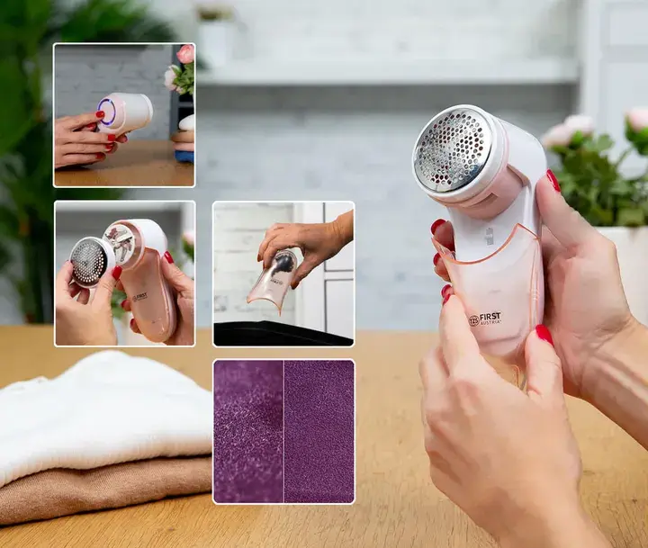 Машинка для видалення ковтунців First Austria FA-5530-5-CR - фото - №3