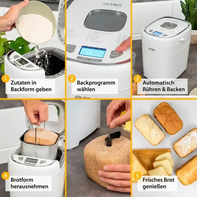 Хлібопічка First Austria FA-5150-3 - фото - №4