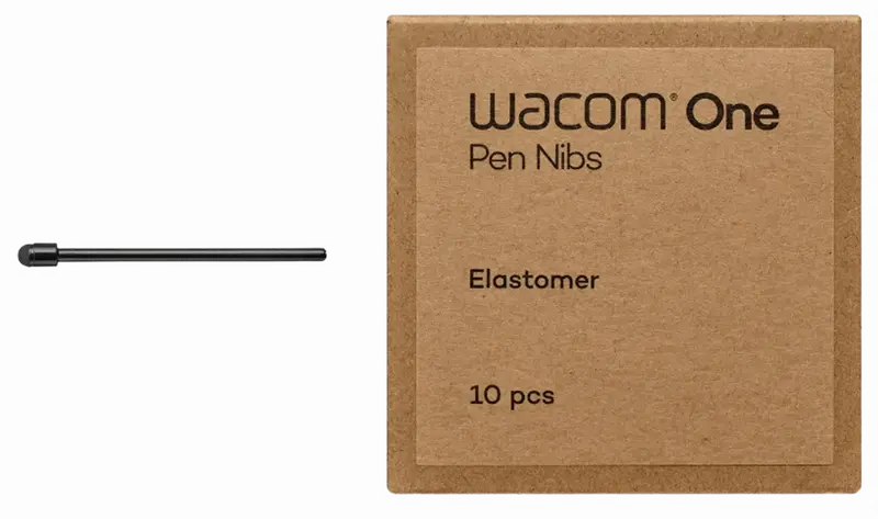 Набір наконечників з еластомеру для пера Wacom One (CP92303B2Z) 10 шт - фото - №1