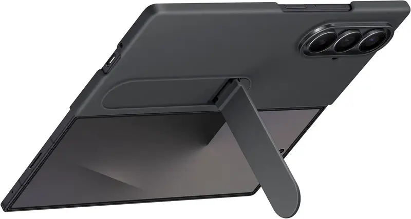 Чехол для Samsung Fold 7 Silicone Case Black (EF-MF966CBEGUA) - фото - №4