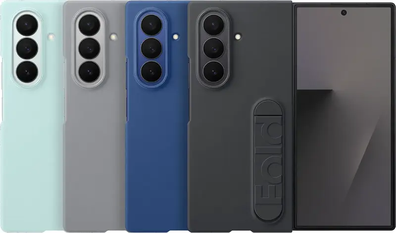 Чехол для Samsung Fold 7 Silicone Case Black (EF-MF966CBEGUA) - фото - №6