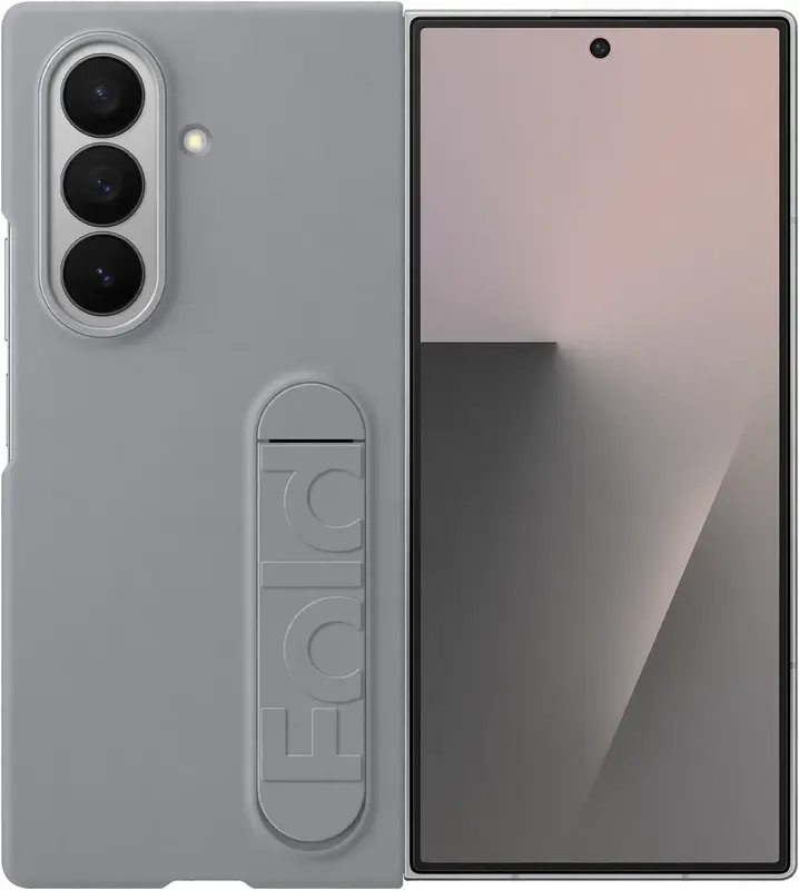 Чехол для Samsung Fold 7 Silicone Case Gray (EF-MF966CJEGUA) - фото - №0